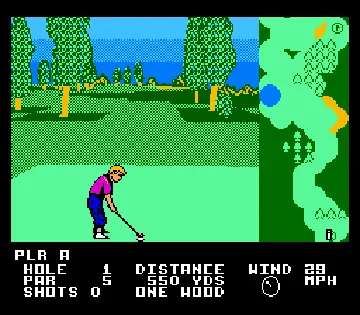 Greg Norman's Golf Power (USA) screen shot game playing